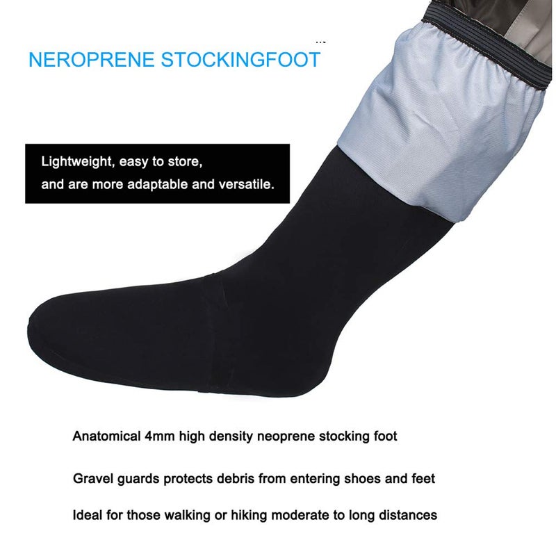 Kylebooker Breathable Stockingfoot Hip Waders(XL) - Image 3